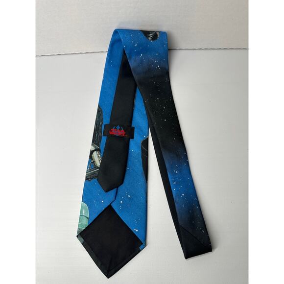 Vintage Star Wars neck wear tie blue - Picture 2 of 3